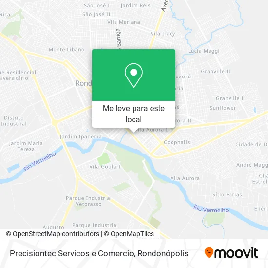 Precisiontec Servicos e Comercio mapa