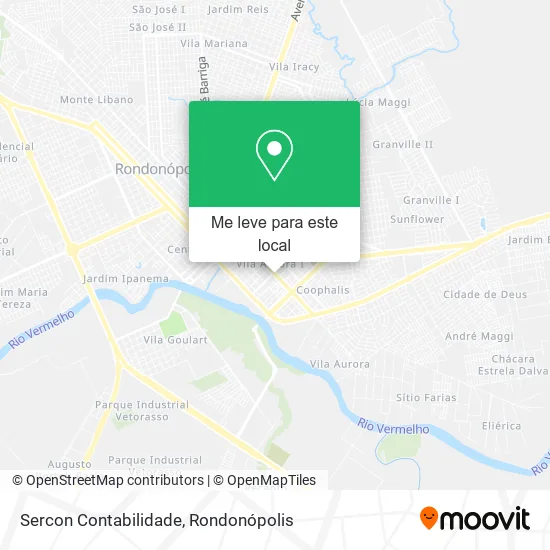 Sercon Contabilidade mapa