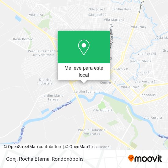 Conj. Rocha Eterna mapa