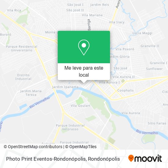 Photo Print Eventos-Rondonópolis mapa
