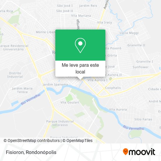 Fisioron mapa