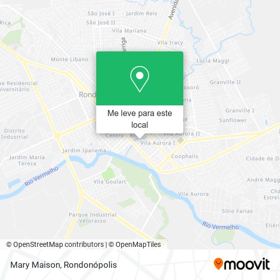 Mary Maison mapa