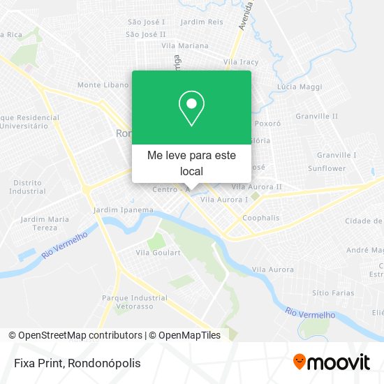 Fixa Print mapa