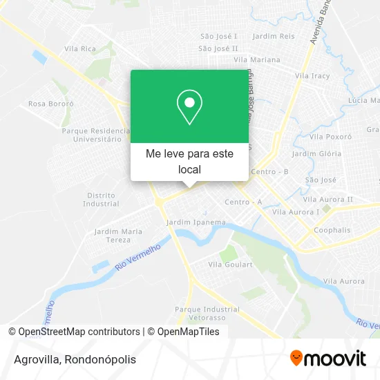 Agrovilla mapa