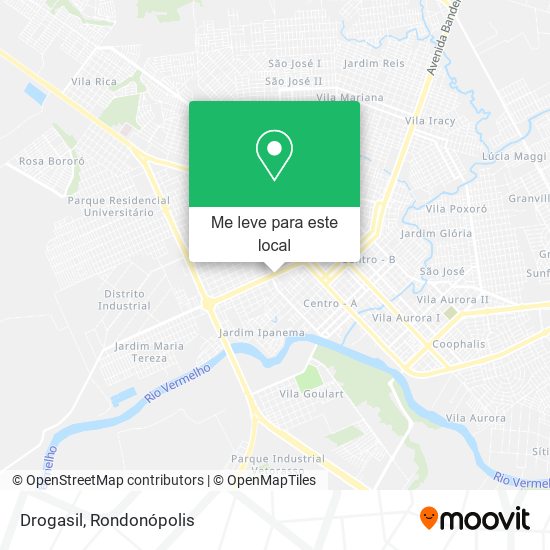 Drogasil mapa