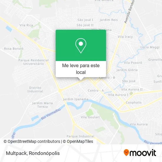 Multpack mapa