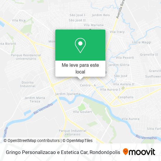 Gringo Personalizacao e Estetica Car mapa