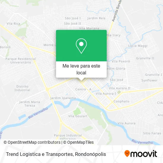 Trend Logistica e Transportes mapa