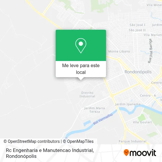 Rc Engenharia e Manutencao Industrial mapa
