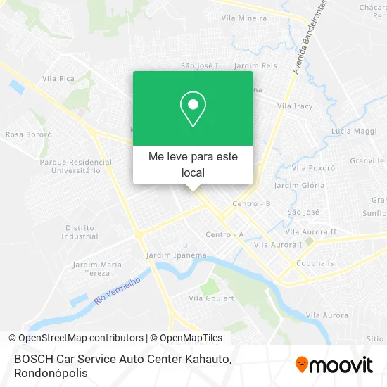 BOSCH Car Service Auto Center Kahauto mapa