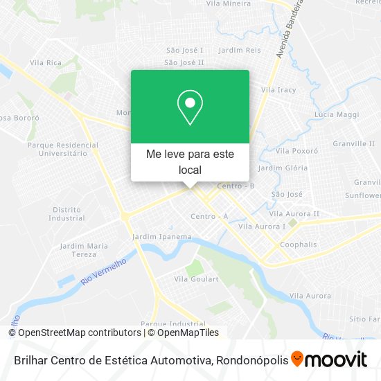 Brilhar Centro de Estética Automotiva mapa