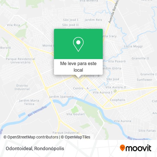 Odontoideal mapa