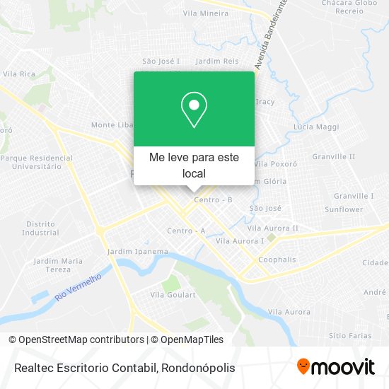 Realtec Escritorio Contabil mapa