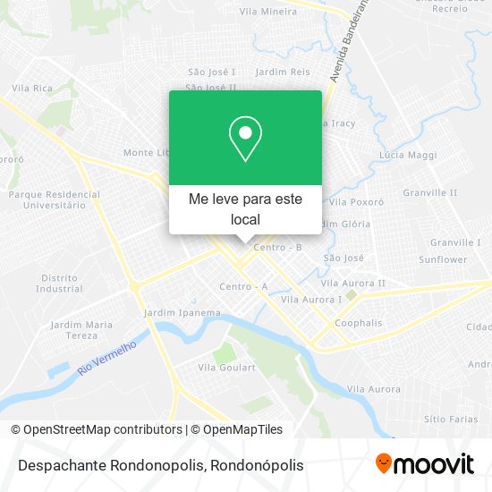 Despachante Rondonopolis mapa