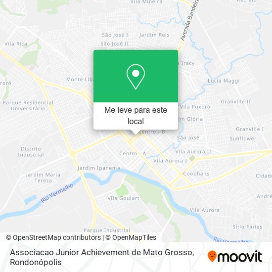 Associacao Junior Achievement de Mato Grosso mapa