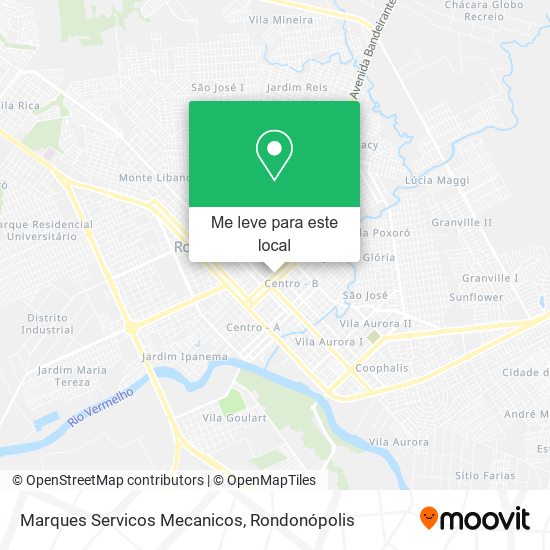 Marques Servicos Mecanicos mapa