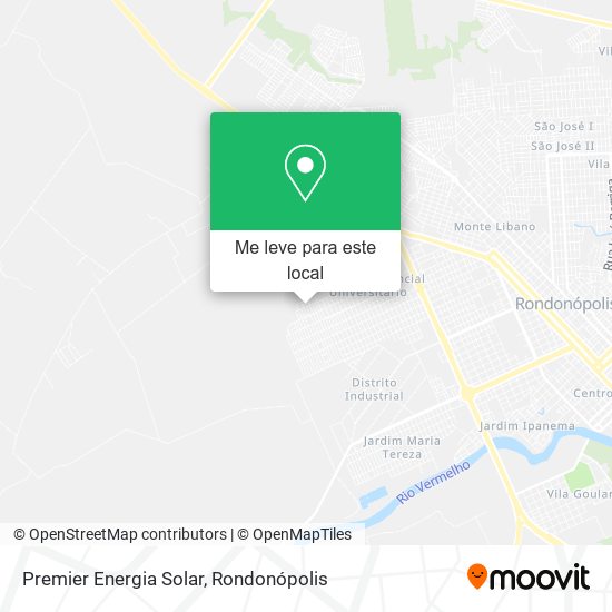 Premier Energia Solar mapa