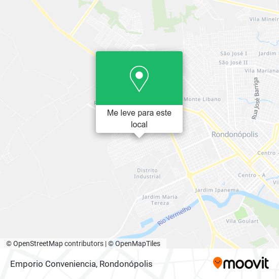 Emporio Conveniencia mapa