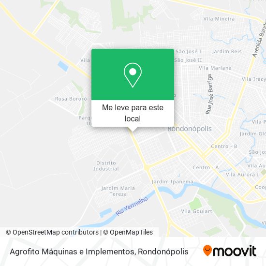 Agrofito Máquinas e Implementos mapa