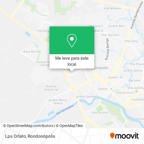 Lps Orlato mapa