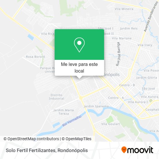 Solo Fertil Fertilizantes mapa