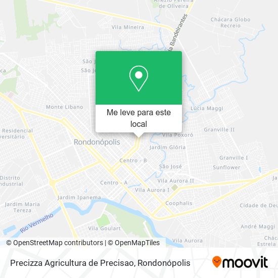 Precizza Agricultura de Precisao mapa