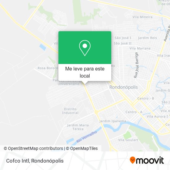 Cofco Intl mapa