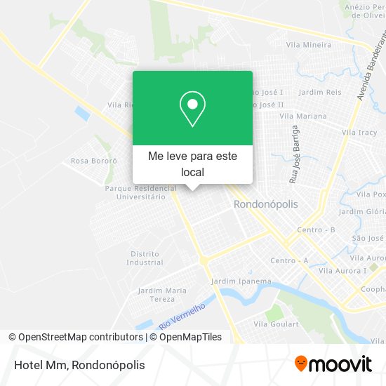 Hotel Mm mapa