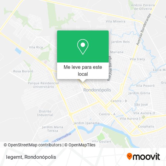 Iegemt mapa