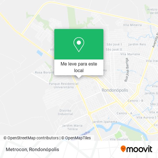 Metrocon mapa