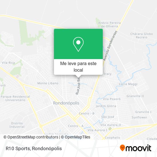 R10 Sports mapa