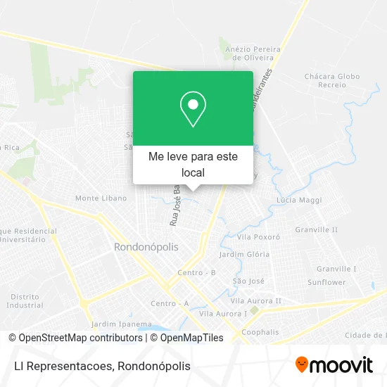 Ll Representacoes mapa