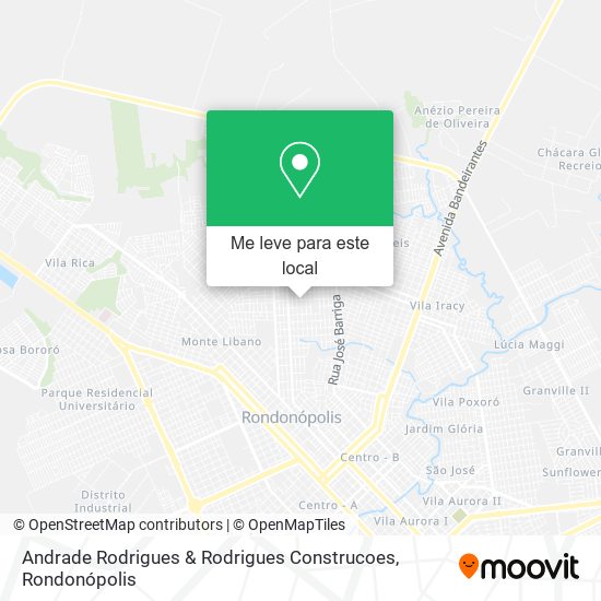 Andrade Rodrigues & Rodrigues Construcoes mapa