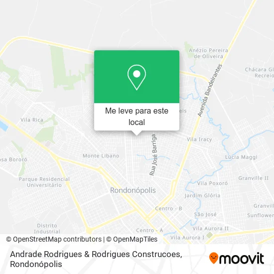 Andrade Rodrigues & Rodrigues Construcoes mapa