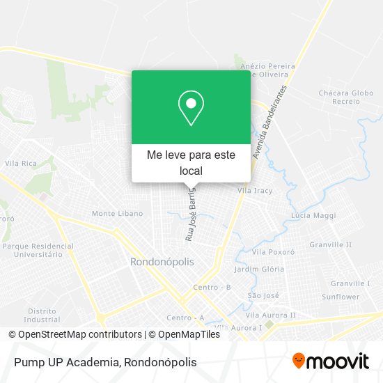 Pump UP Academia mapa
