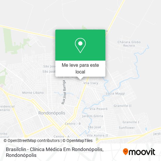 Brasilclin - Clínica Médica Em Rondonópolis mapa