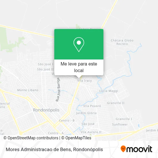 Mores Administracao de Bens mapa