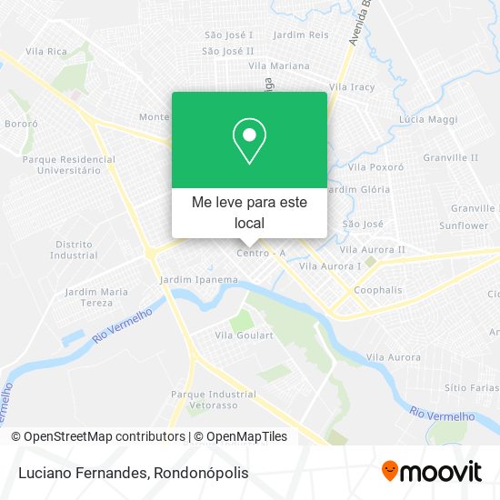Luciano Fernandes mapa