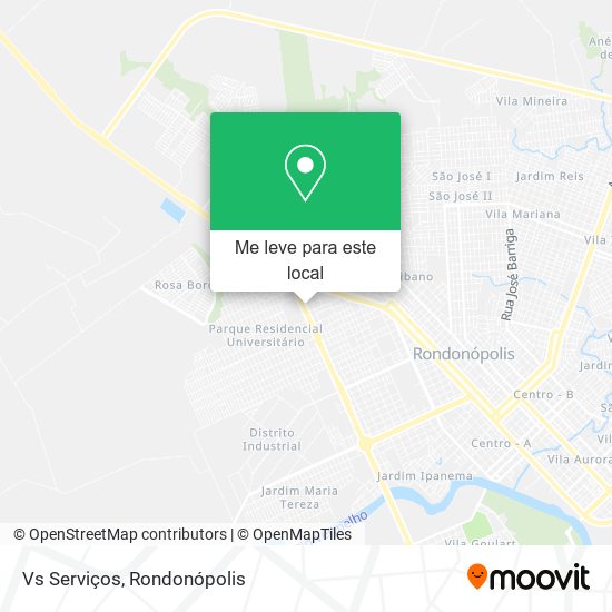 Vs Serviços mapa