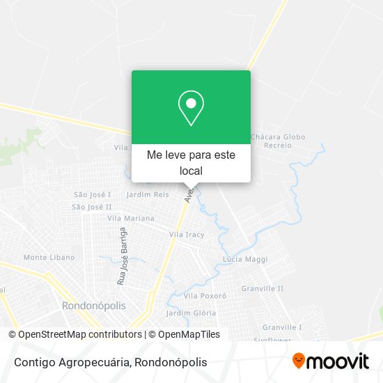 Contigo Agropecuária mapa