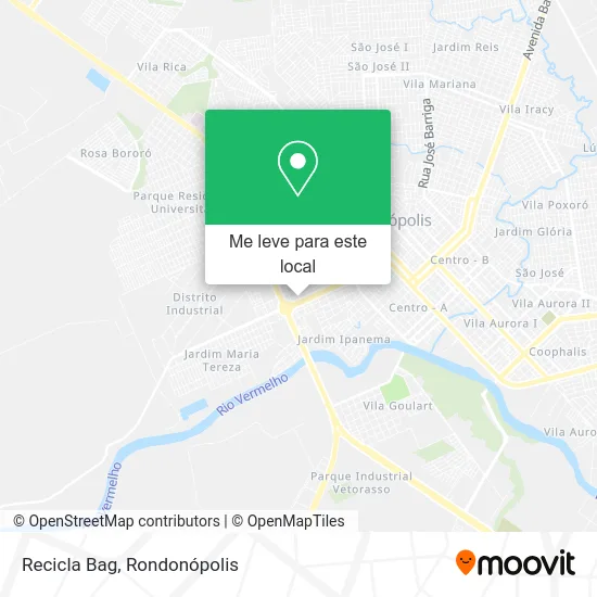 Recicla Bag mapa