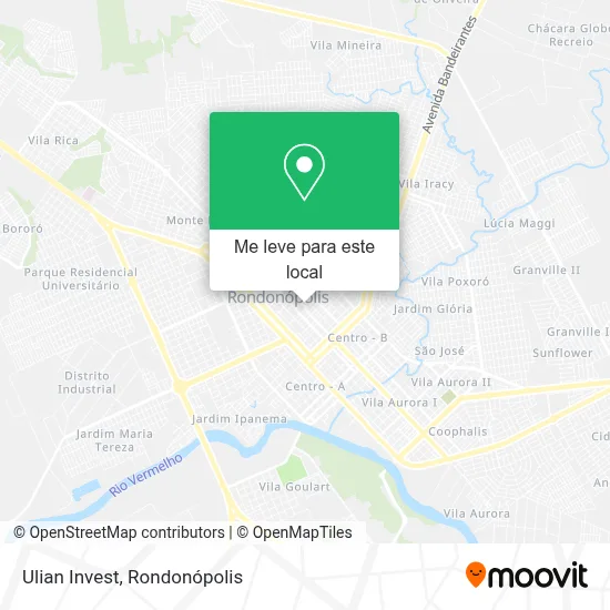 Ulian Invest mapa