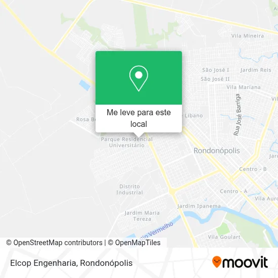 Elcop Engenharia mapa
