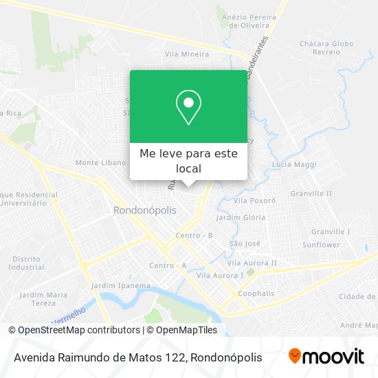 Avenida Raimundo de Matos 122 mapa