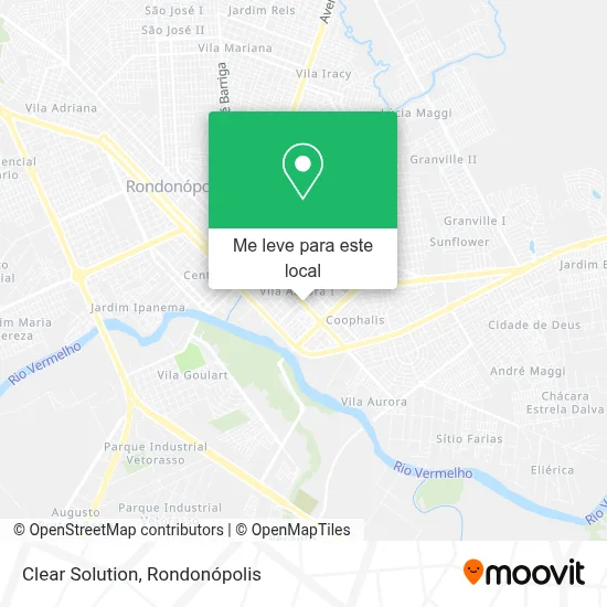 Clear Solution mapa