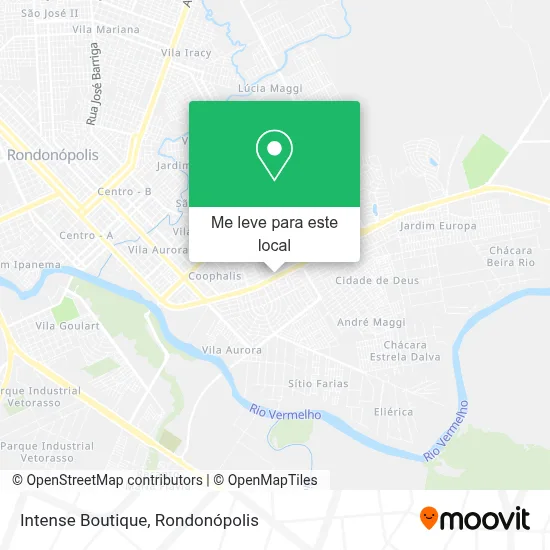Intense Boutique mapa