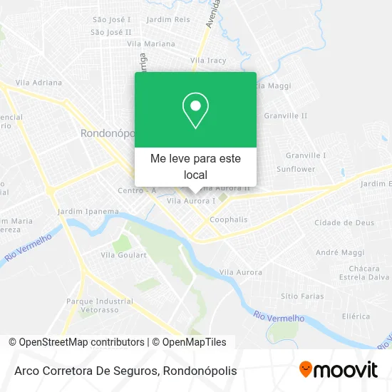 Arco Corretora De Seguros mapa
