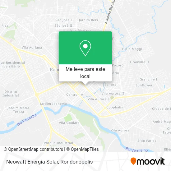 Neowatt Energia Solar mapa