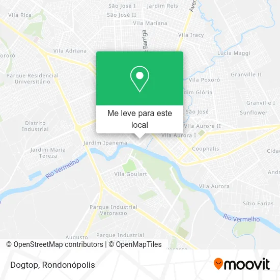 Dogtop mapa