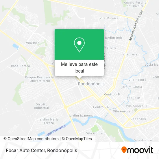 Fbcar Auto Center mapa